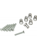 FH1311 VINTAGE-STYLE SINGLE-COIL MOUNTING HARDWARE KIT (CHROME), зображення 1