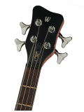 Teambuilt Pro Series Corvette Ash, 4-String A/A (Burgundy Red Transparent Satin), зображення 3
