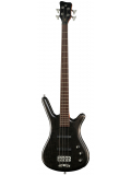 Teambuilt Pro Series Corvette Ash, 4-String P/P (Nirvana Black Transparent Satin), зображення 1