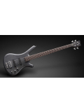 Teambuilt Pro Series Corvette Ash, 4-String P/P (Nirvana Black Transparent Satin), зображення 3