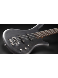 Teambuilt Pro Series Corvette Ash, 4-String P/P (Nirvana Black Transparent Satin), зображення 4