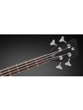 Teambuilt Pro Series Corvette Ash, 4-String P/P (Nirvana Black Transparent Satin), зображення 6