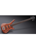 Teambuilt Pro Series Corvette Bubinga, 5-String, Active (Natural Transparent Satin), зображення 7