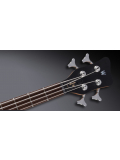 Warwick Teambuilt Pro Series Corvette $$, 4-String (Nirvana Black Transparent Satin), зображення 5