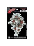 GT77008 GUITAR TATOO, DAGGER ROSE SKULL, зображення 1 | JAM GT77008 GUITAR TATOO, DAGGER ROSE SKULL, зображення 1