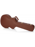 GW-335-BROWN Semi-Hollow Guitar Deluxe Wood Case, зображення 1
