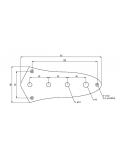 HC002 CR JB-STYLE CONTROL PLATE (CHROME), зображення 2