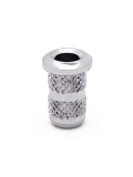 HS014 CR GUITAR TOP MOUNTING STRING FERRULE (CHROME), зображення 1