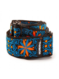 JIMI HENDRIX BLACKLIGHT FILLMORE BLUE STRAP, зображення 1
