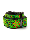 JIMI HENDRIX BLACKLIGHT FILLMORE GREEN STRAP, зображення 1