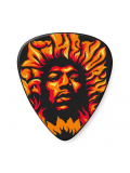 JIMI HENDRIX '69 PSYCH SERIES VOODOO FIRE GUITAR PICK (HEAVY), зображення 1