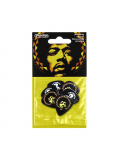 JIMI HENDRIX '69 PSYCH SERIES AURA MANDALA GUITAR PICK (HEAVY), зображення 3