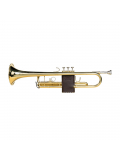 LVG1-VGNDBR LEATHER VALVE GUARD TRUMPET (Vegan Dark Brown), зображення 1