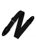 MC8-BLK CLASSICS SERIES COTTON GUITAR STRAP (BLACK), зображення 1