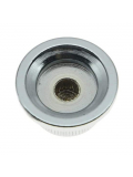 NB051 CR PUSH-ON ST-STYLE METAL KNOB (CHROME), зображення 2