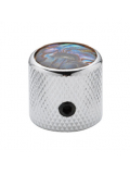 NP031 CR DOME CONTROL KNOB PEARL (CHROME), зображення 1