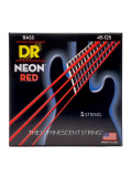 NEON Red Bass - Medium 5 String (45-125), зображення 1
