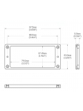 Paxphil PR-015 BK 7-STRING PICKUP MOUNTING RING (BLACK), зображення 2