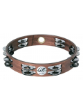 WOOD TAMBOURINE DOUBLE ROW JINGLES, зображення 1