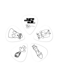 JOE SATRIANI SIGNATURE GUITAR PICKS, WHITE (Medium Gauge), зображення 2