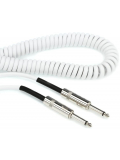 PW-CDG-30WH Coiled Instrument Cable - White (9m), зображення 4