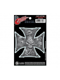 GT77007 GUITAR TATOO, GREY IRON CROSS, зображення 1
