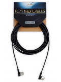RBO CAB MIDI 500 BK Flat MIDI Cable - Black, 500 cm, зображення 2