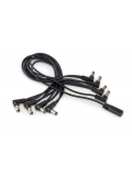 Flat Daisy Chain Cable, 8 Outputs, angled, зображення 1