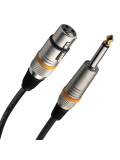 RCL30381 D6 F - Microphone Cable - XLR (f) / TS Jack (1m), зображення 1