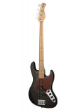 MetroExpress 21-Fret Hybrid P/J Bass, Maple, 4-String (Solid Black High Polish), зображення 7