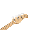 MetroExpress 21-Fret Hybrid P/J Bass, Maple, 4-String (Solid Black High Polish), зображення 5