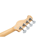 MetroExpress 21-Fret Hybrid P/J Bass, Maple, 4-String (Solid Black High Polish), зображення 6