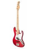 MetroExpress 21-Fret Hybrid P/J Bass, Maple, 4-String (Candy Apple Red Metallic), зображення 8