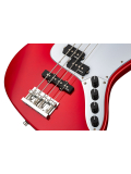 MetroExpress 21-Fret Hybrid P/J Bass, Maple, 4-String (Candy Apple Red Metallic), зображення 4