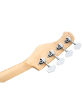 MetroExpress 21-Fret Hybrid P/J Bass, Maple, 4-String (Candy Apple Red Metallic), зображення 7