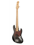 MetroExpress 21-Fret Hybrid P/J Bass, Maple, 5-String (Solid Black High Polish), зображення 8