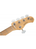 MetroExpress 21-Fret Hybrid P/J Bass, Maple, 5-String (Solid Black High Polish), зображення 6