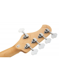 MetroExpress 21-Fret Hybrid P/J Bass, Maple, 5-String (Solid Black High Polish), зображення 7