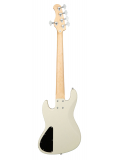 MetroExpress 21-Fret Hybrid P/J Bass, Morado, 5-String (Olympic White High Polish), зображення 2