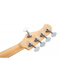 MetroExpress 21-Fret Hybrid P/J Bass, Morado, 5-String (Olympic White High Polish), зображення 7