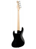 MetroExpress 21-Fret Vintage J/J Bass, Maple, 4-String (Solid Black High Polish), зображення 2