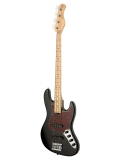 MetroExpress 21-Fret Vintage J/J Bass, Maple, 4-String (Solid Black High Polish), зображення 8