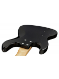 MetroExpress 21-Fret Vintage J/J Bass, Maple, 4-String (Solid Black High Polish), зображення 7