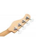 MetroExpress 21-Fret Vintage J/J Bass, Maple, 4-String (Solid Black High Polish), зображення 6
