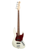 MetroExpress 21-Fret Vintage J/J Bass, Morado, 4-String (Olympic White High Polish), зображення 1