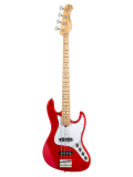 MetroExpress 21-Fret Vintage J/J Bass, Maple, 4-String (Candy Apple Red Metallic), зображення 1
