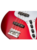 MetroExpress 21-Fret Vintage J/J Bass, Maple, 4-String (Candy Apple Red Metallic), зображення 4