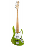 MetroExpress 21-Fret Vintage J/J Bass, Morado, 4-String (Solid Sage Green Metallic Satin), зображення 1