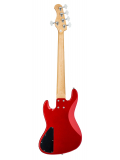 MetroExpress 21-Fret Vintage J/J Bass, Maple, 5-String (Candy Apple Red Metallic), зображення 2