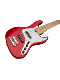 MetroExpress 21-Fret Vintage J/J Bass, Maple, 5-String (Candy Apple Red Metallic), зображення 3